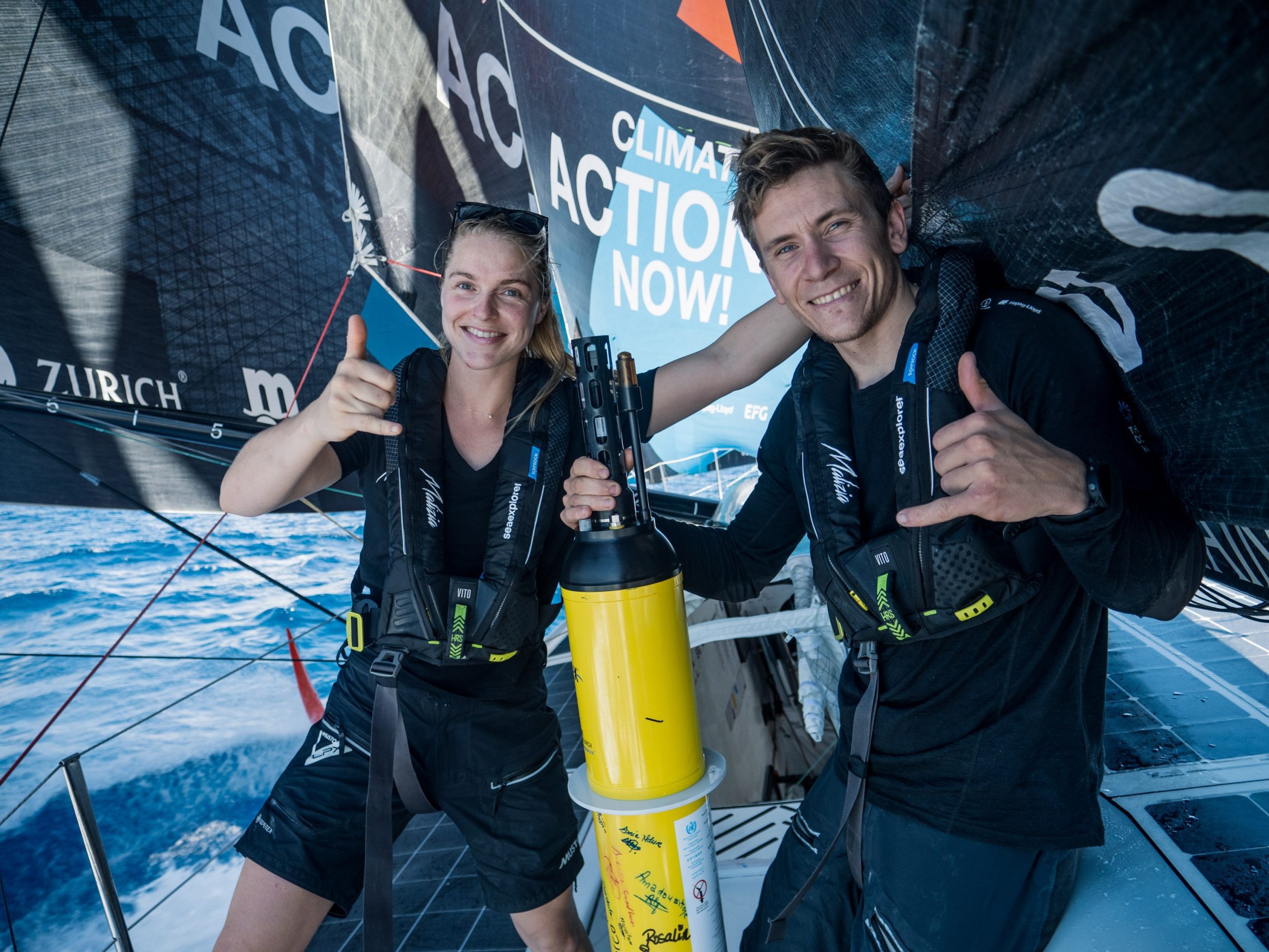 The Ocean Race brings sailing and science together to improve ocean health