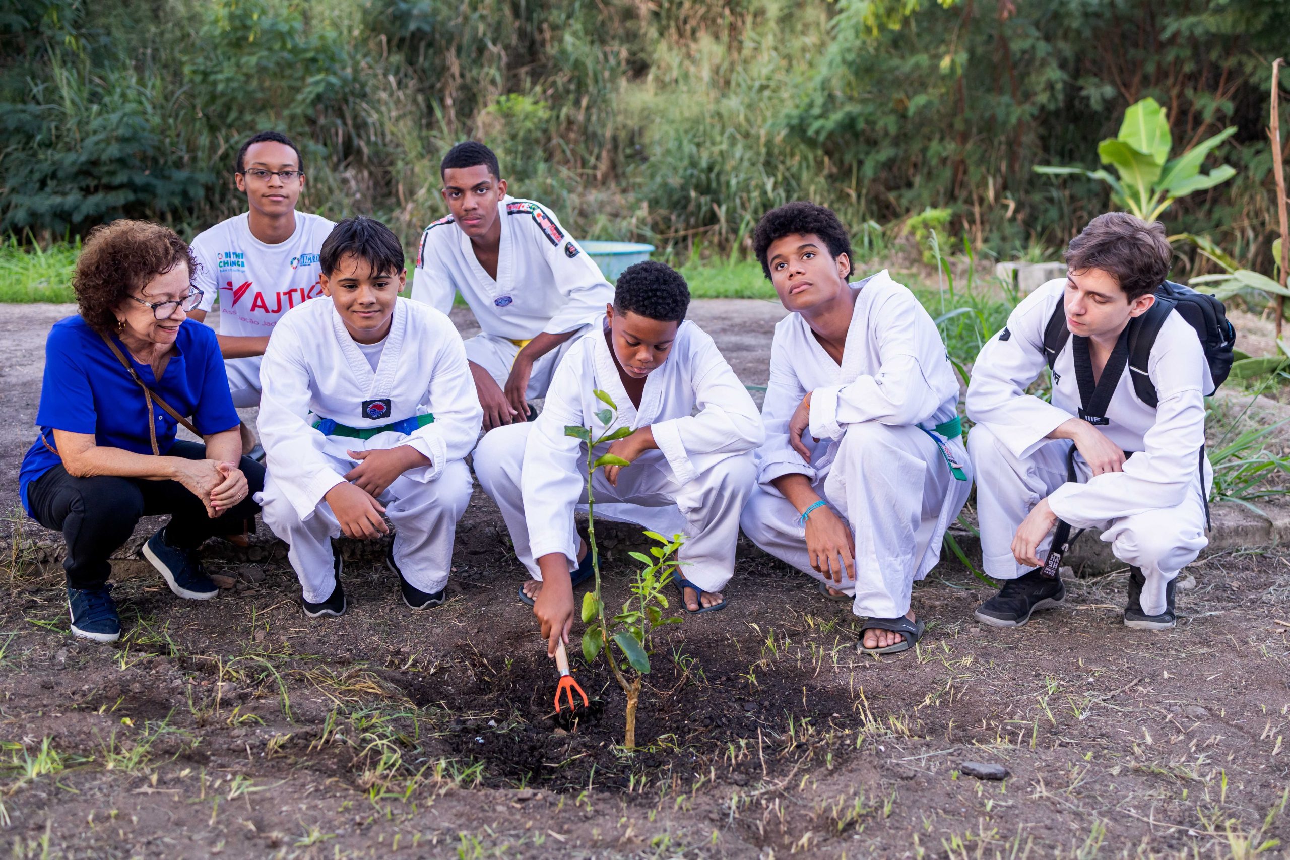 Using taekwondo to restore green spaces in Rio’s favelas